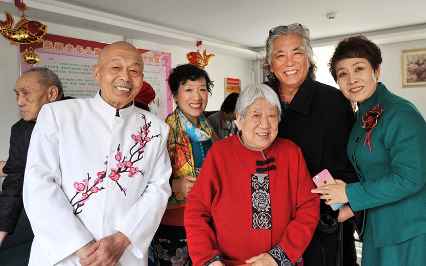 济南燕柳老年公寓老人幸福生活