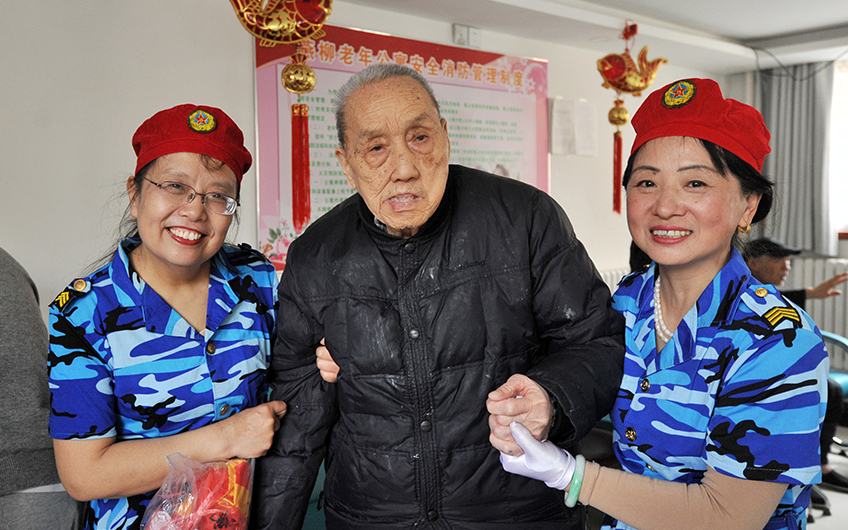 济南燕柳老年公寓老人幸福生活